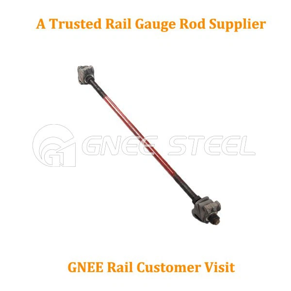 ordinary rail gauge rod