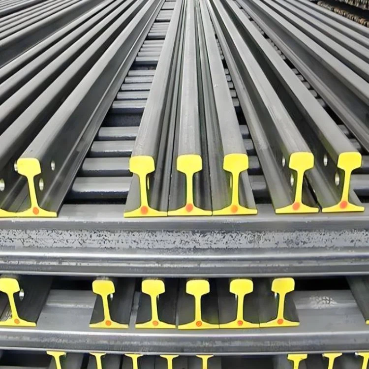 Plain Carbon Steel 50kg/m GB Heavy Rail